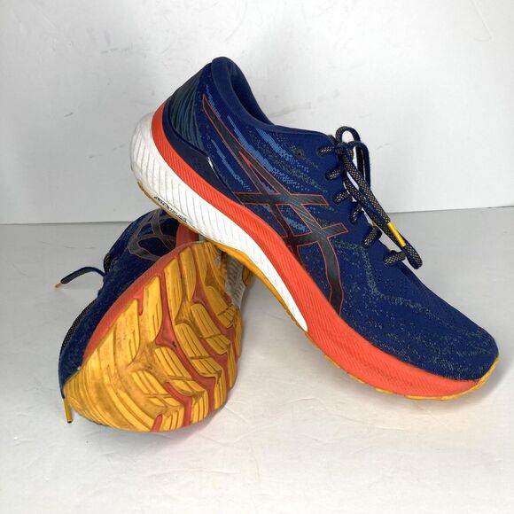 ASICS GEL-Kayano 29 Running Shoes Mens Size US 12.5 Blue Orange 1011B440 main image 11